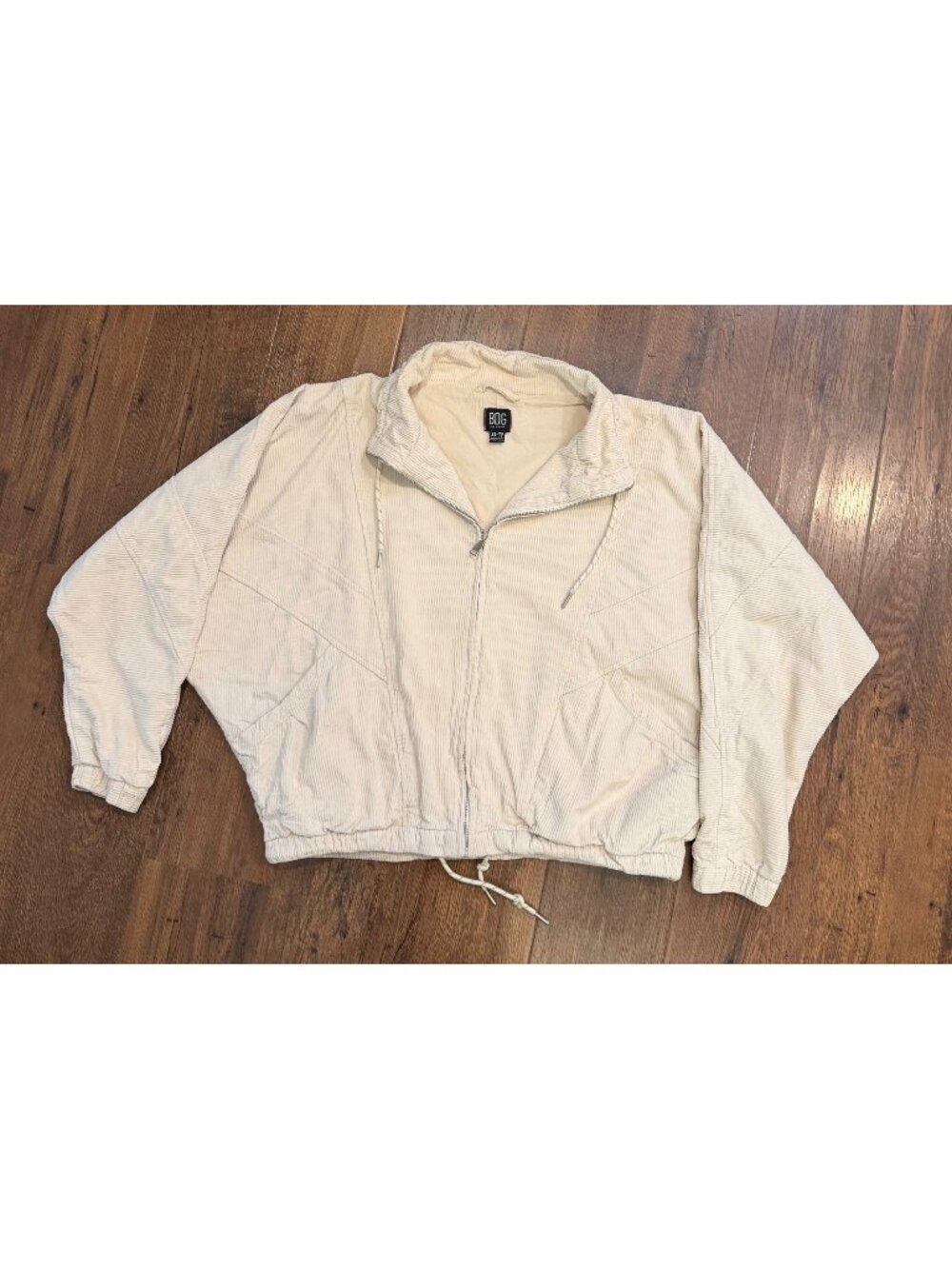 Urban Outfitters BDG Corduroy Cropped Jacket Cream sz XS